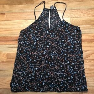 Flowy patterned tank top